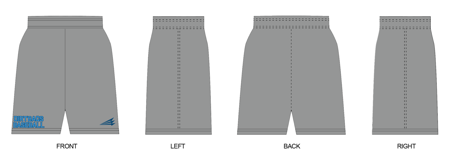 Miami Dirtbags Custom Revolution Pocket Shorts #RV4