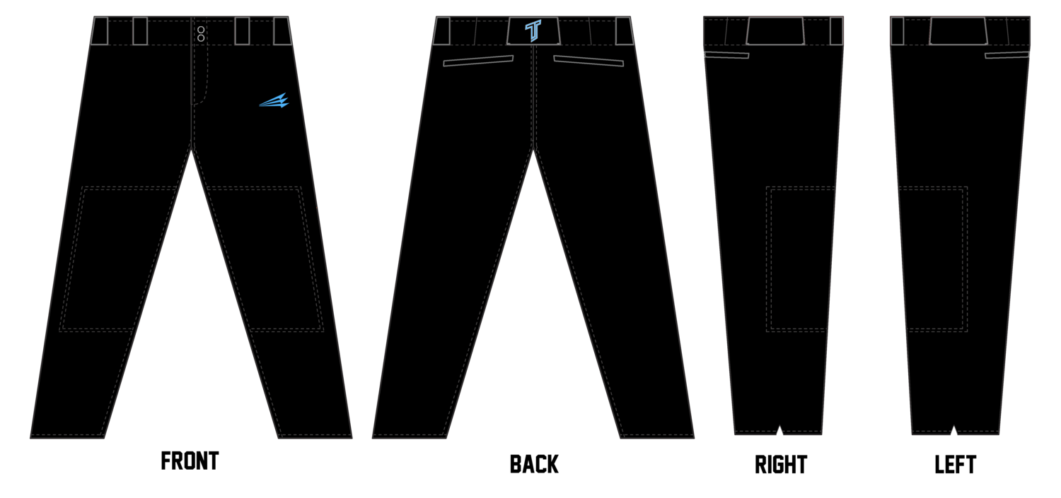 Toumui Baseball Academy Stacheman Elite Custom Long Baseball Pants #BP1