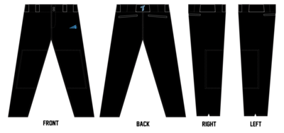 Toumui Baseball Academy Stacheman Elite Custom Long Baseball Pants #BP1