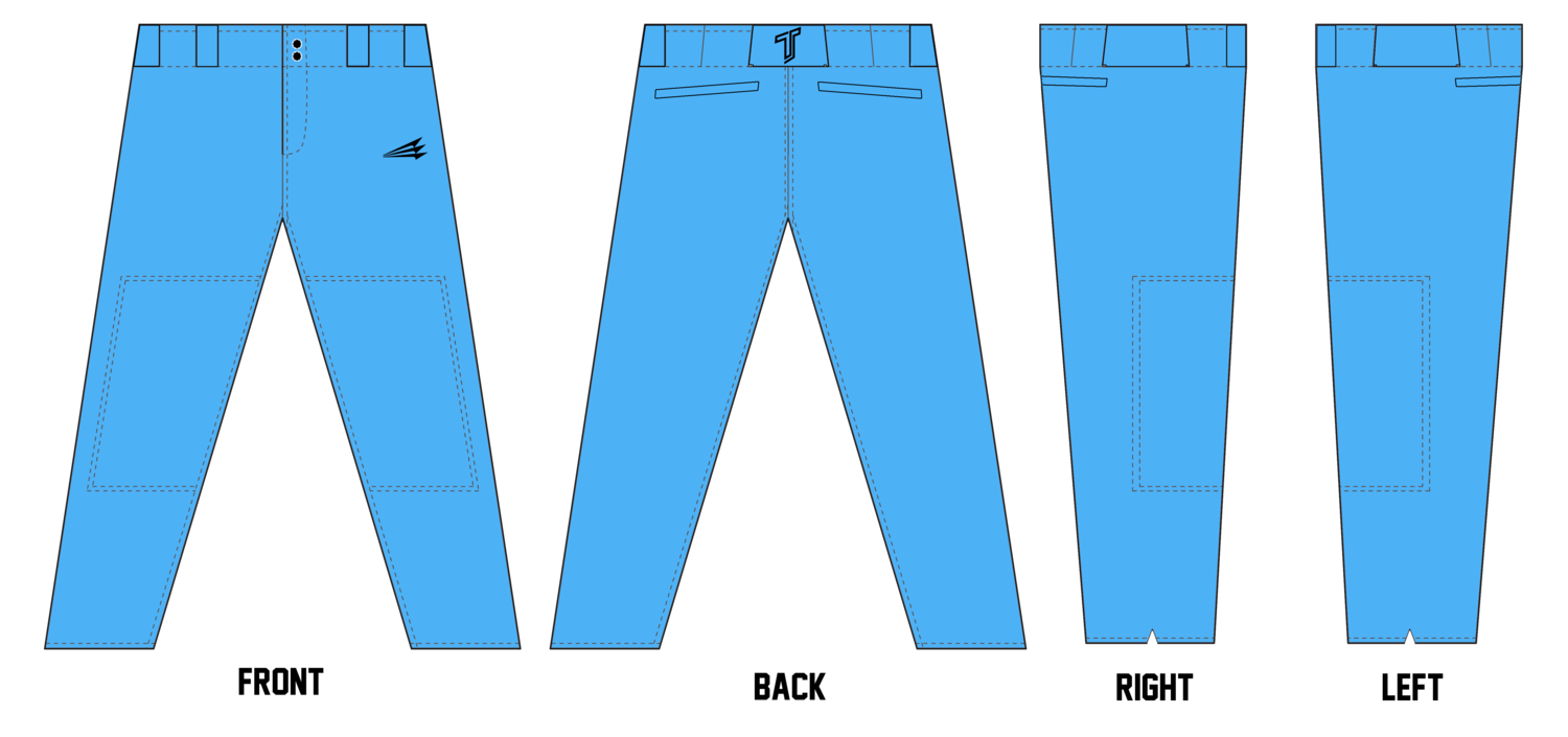 Toumui Baseball Academy Stacheman Elite Custom Long Baseball Pants #BP2