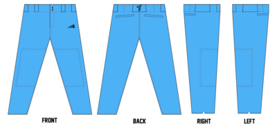 Toumui Baseball Academy Stacheman Elite Custom Long Baseball Pants #BP2