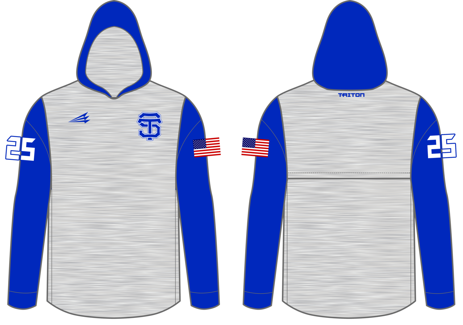 South Lake Tahoe Lightning Custom Jackal Jacket #JJ2B