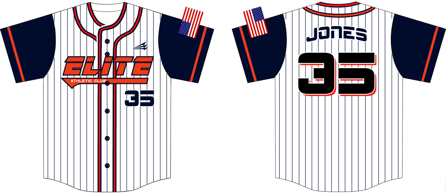 Elite Athletics Club Custom HexaFlex Baseball Jersey #J5D