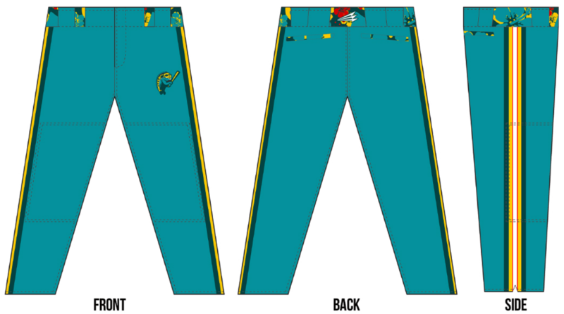 East Coast Weekenders Custom Elite ProFit Baseball Pant #BP3D