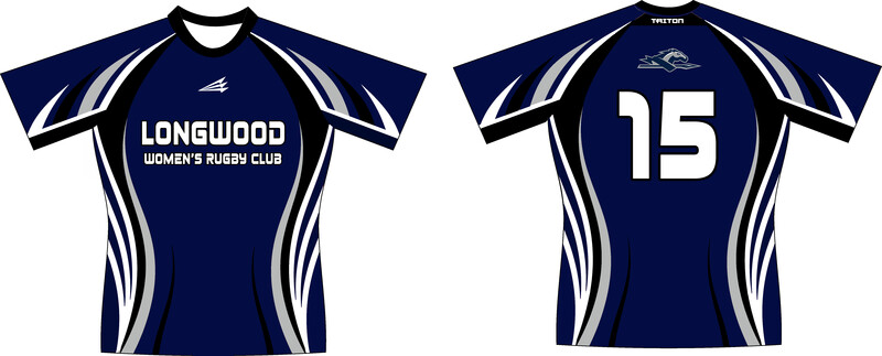 Longwood University Custom Classic Rugby Jersey #J4d