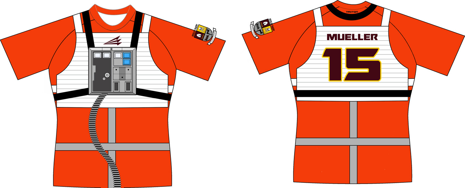 Central Michigan Sexiles Custom Pro-Premier Rugby Jersey #J2c