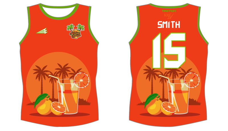 Florida Juice Custom Rugby Singlet #SN6