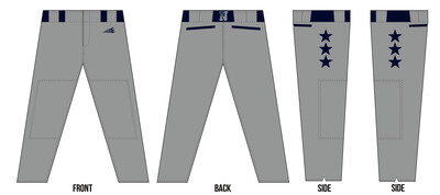 Neshaminy Wildcats Custom Long Relaxed Baseball Pant #BP2