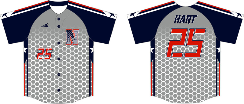 Neshaminy Wildcats Custom HexaFlex Baseball Jersey #J4