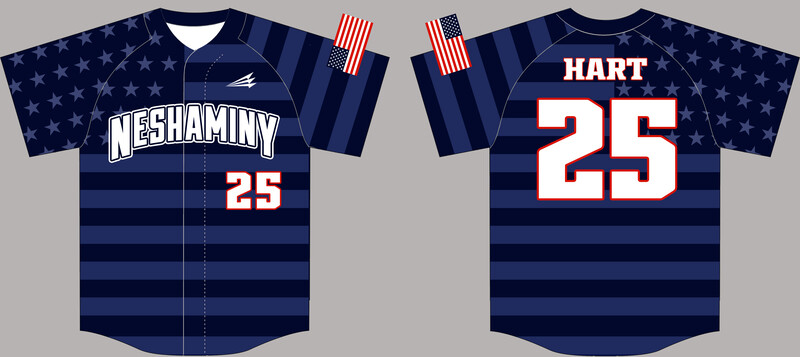 Neshaminy Wildcats Custom HexaFlex Baseball Jersey #J5e