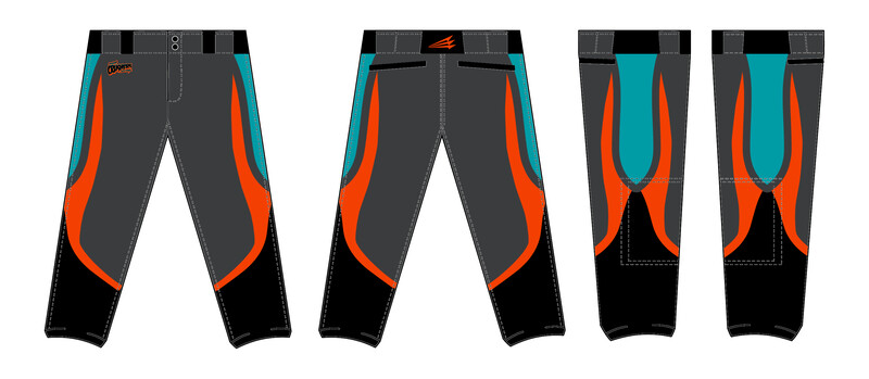 Coastal Dream Crushers Stacheman Elite Custom Softball Pant #FP2B