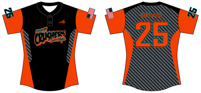 Coastal Dream Crushers Custom Nanodri Softball Jersey #J1