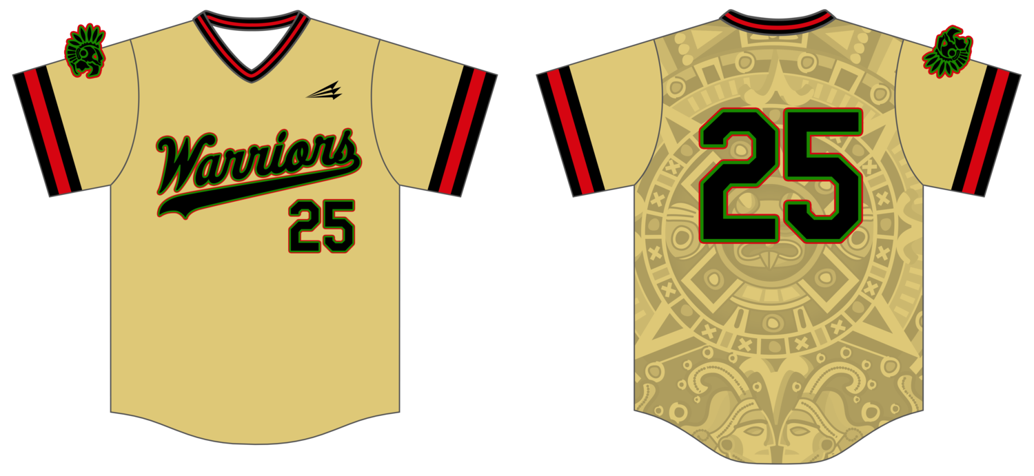 Warriors (Quiroz) Custom HexaFlex Baseball Jersey #J3B