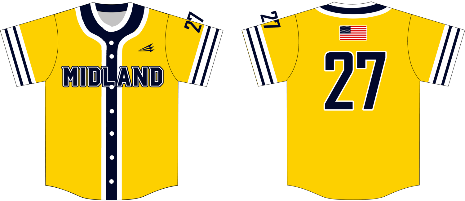 Midland Swarm Savages Custom NanoDri Baseball Jersey #J1b