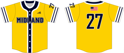 Midland Swarm Savages Custom NanoDri Baseball Jersey #J1b