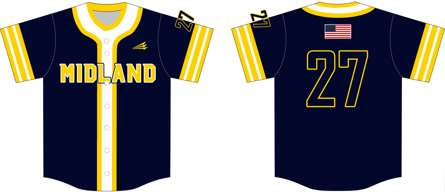 Midland Swarm Savages Custom NanoDri Baseball Jersey #J2b