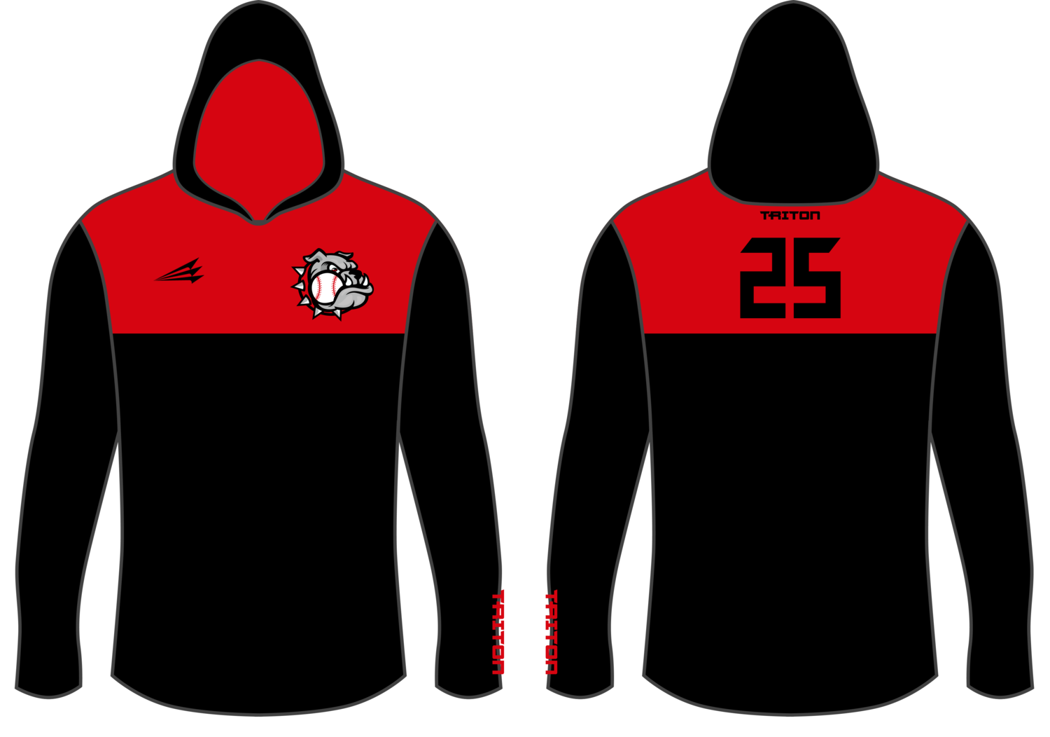 Muddogs Baseball Club Custom NanoHood #NH1