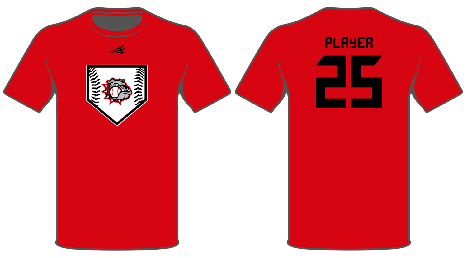 Muddogs Baseball Club Custom HyperTee #HT1