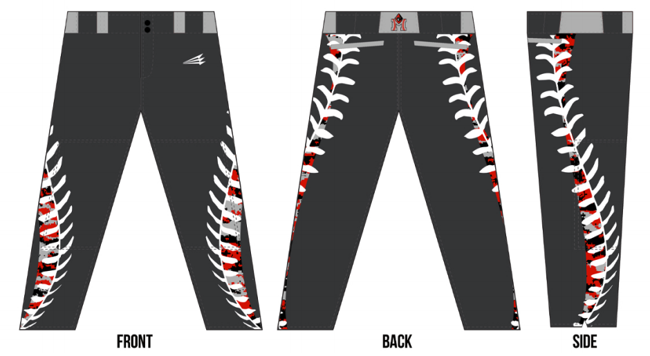 Muscatine Cardinals Custom Stacheman Elite Long Baseball Pant #BP6G