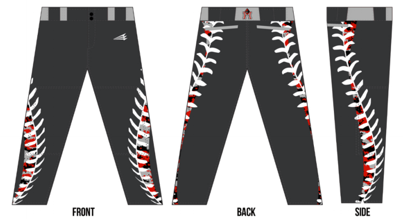 Muscatine Cardinals Custom Stacheman Elite Long Baseball Pant #BP6G