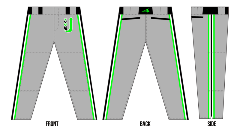 Unlimited Training Academy Custom Baseball Pants Design #2
