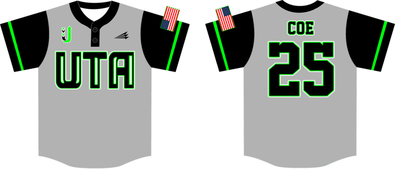 Unlimited Training Academy Custom Baseball Jersey Design #1C
