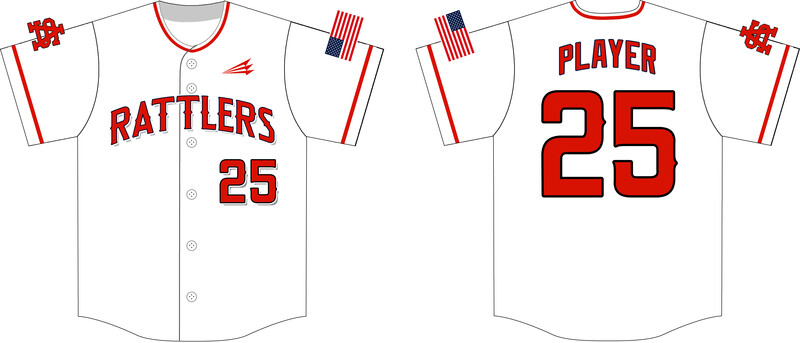 South Alabama Rattlers Custom HexaFlex Baseball Jersey #J5C