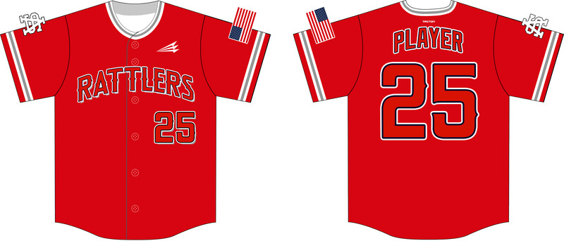 South Alabama Rattlers Custom HexaFlex Baseball Jersey #J5B