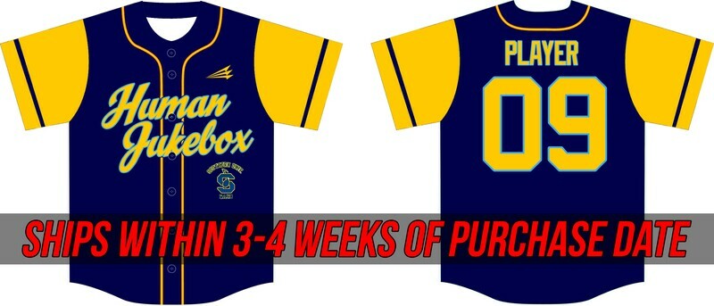 Southern University Band Human Jukebox Custom Baseball Jersey