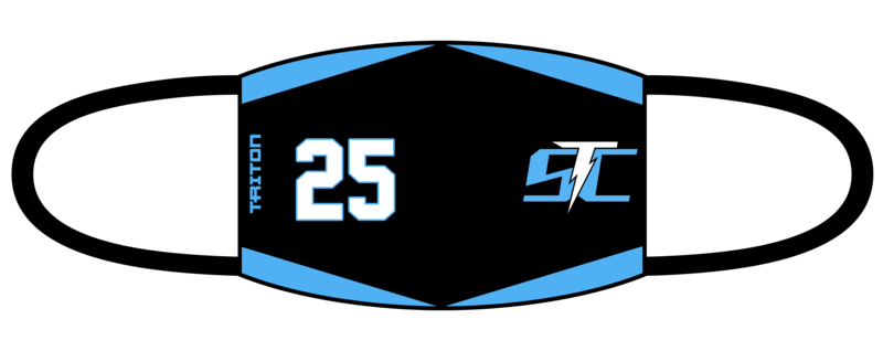 Space Coast Thunder Custom Face Mask #FM1