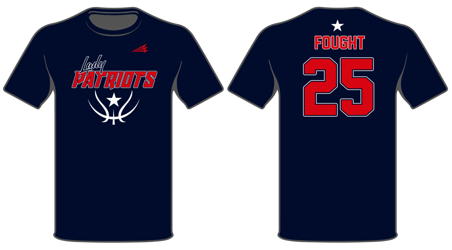 Shirt Factory (Wholesale) (Lady Patriots) Custom HyperTee #HT1