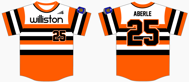 Williston Baseball Custom Jersey D#3