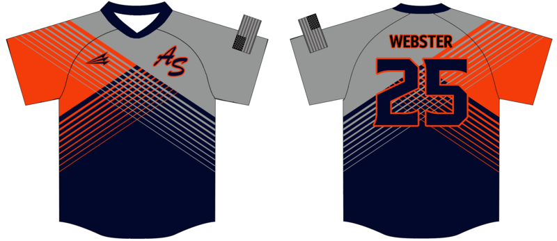 Area Stars Custom HexaFlex Baseball Jersey #J1