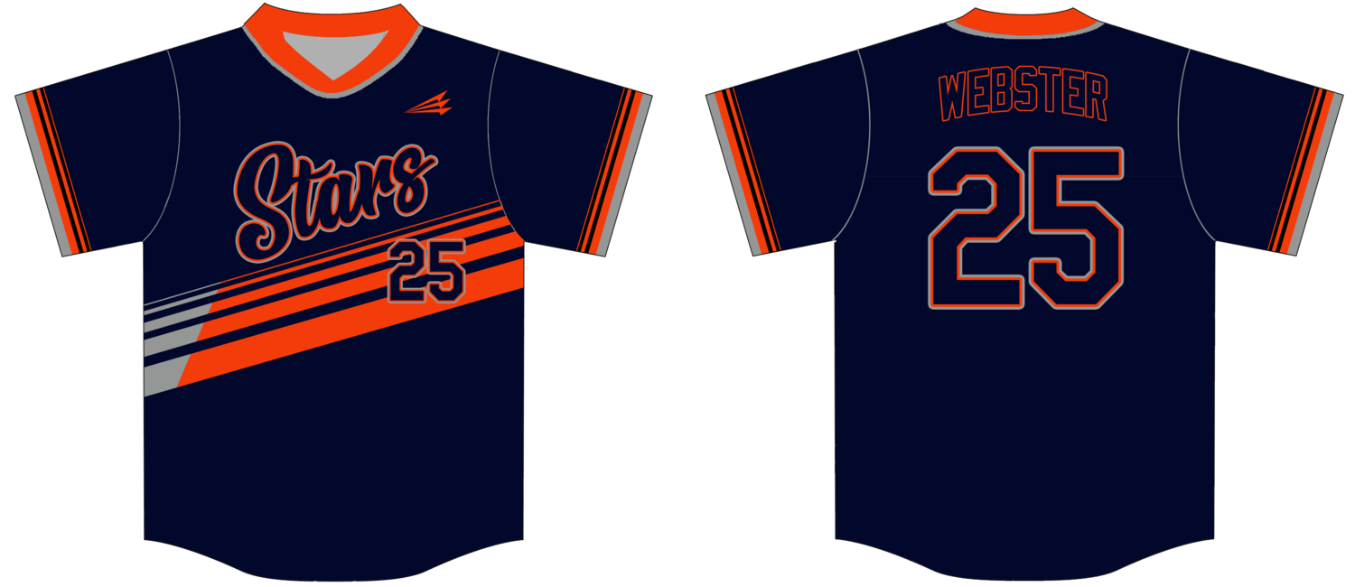Area Stars Custom HexaFlex Baseball Jersey #J3