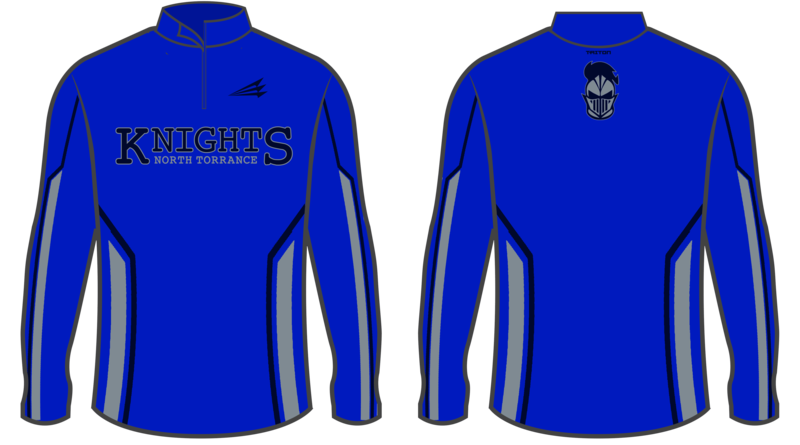 N　ユニフォーム　uniform notforresale North Torrance Knights Custom NanoZip #NZ1B