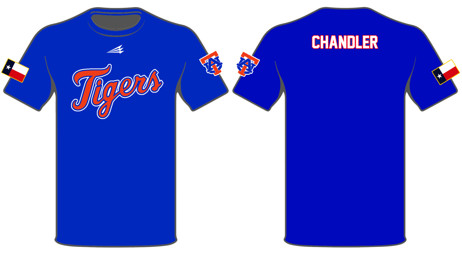Austin United Tigers Custom HyperTee #HT4
