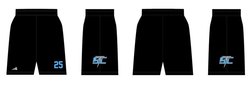 Space Coast Thunder Custom Revolution Pocket Shorts #RV1