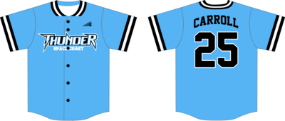 Space Coast Thunder Custom HexaFlex Baseball Jersey #J1B