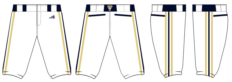 Pelham Bay Vipers Custom Stacheman Elite Knicker Baseball Pants #BP2