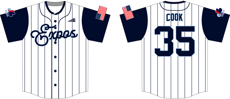 Montgomery Expos Custom NanoDri Baseball Jersey #J7B
