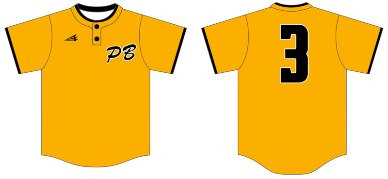 Prodigy Baseball Miami Custom NanoDri Baseball Jersey #J6