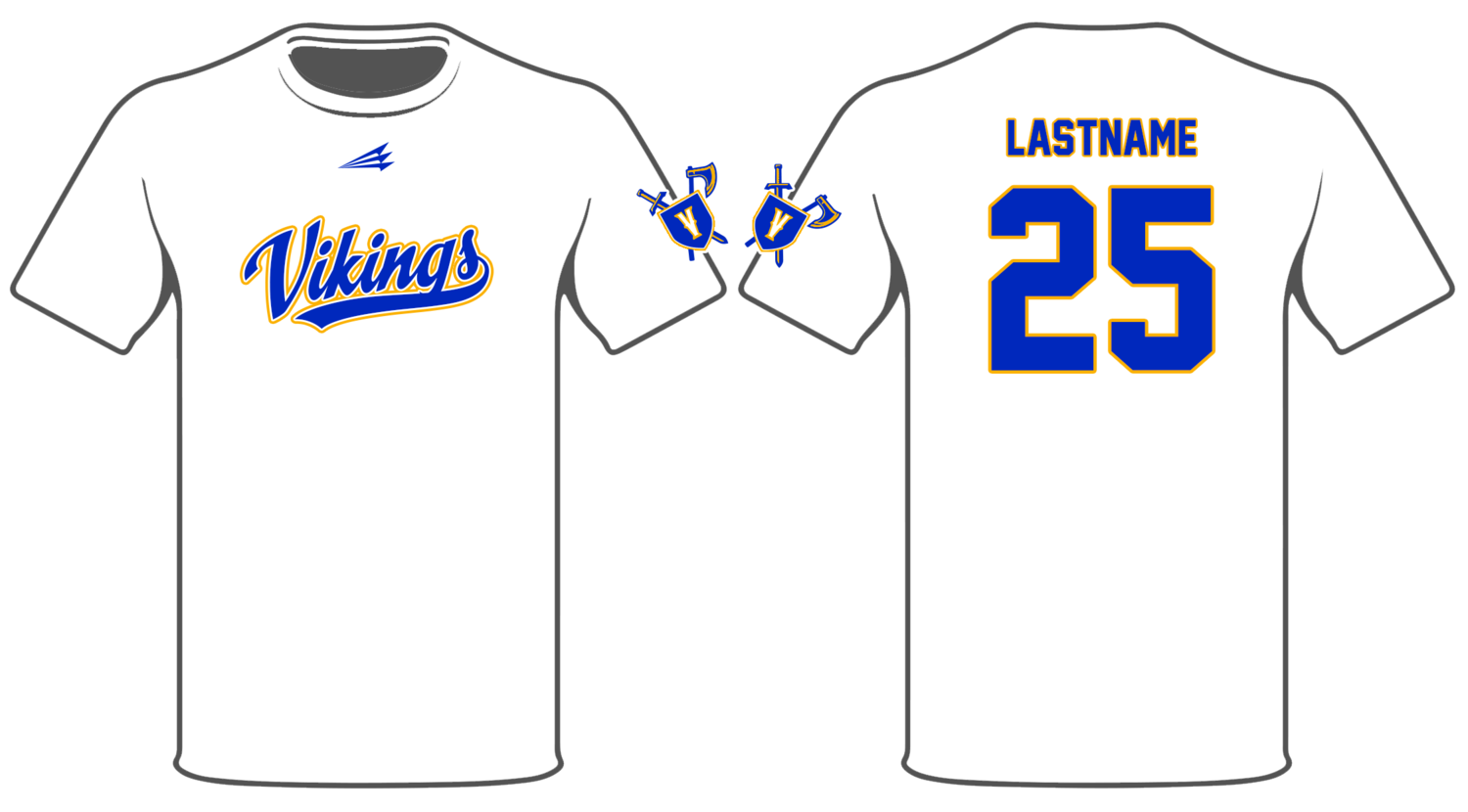 MB Vikings Custom HyperTee #HT4