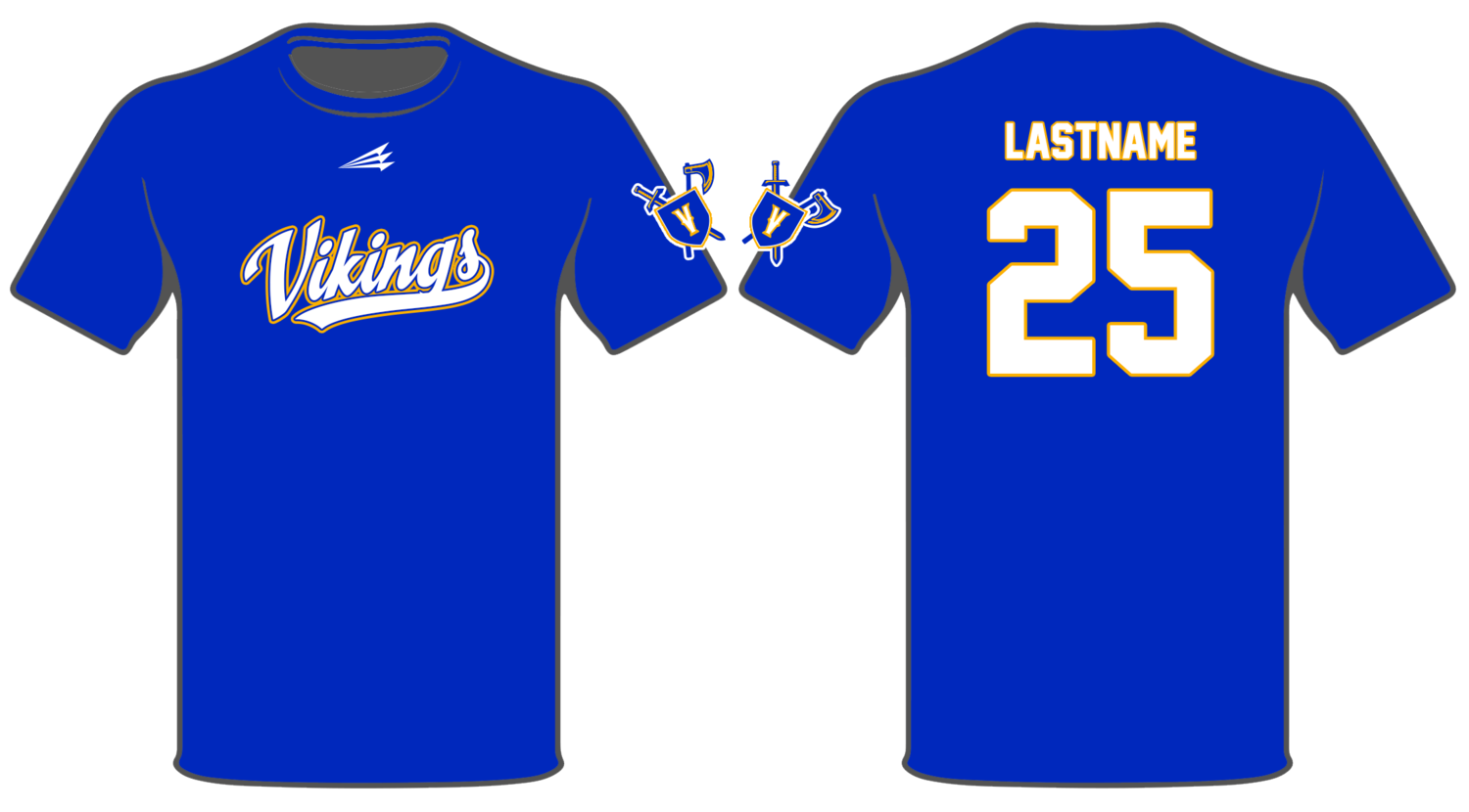 MB Vikings Custom HyperTee #HT3C