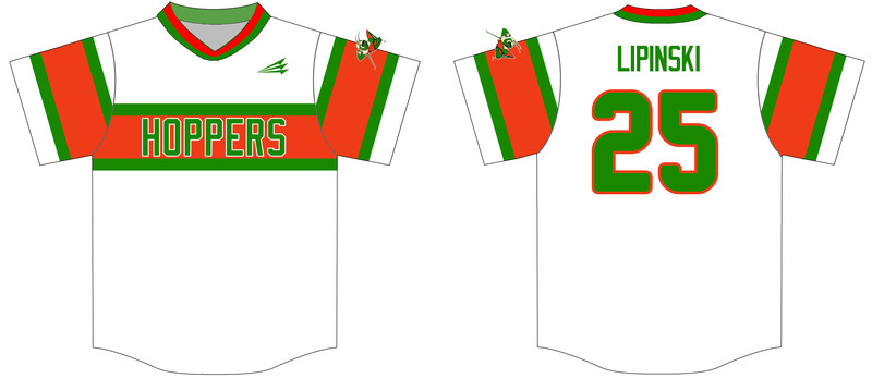 Grasshoppers (Lipinski) Custom NanoDri Baseball Jersey #J7
