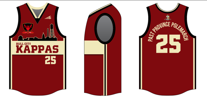 Bull City Kappas Custom HexaFlex Basketball Jersey #J2E