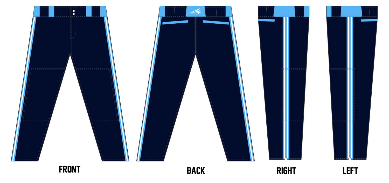 Grit Baseball Custom Stacheman Elite Long Pants #BP2