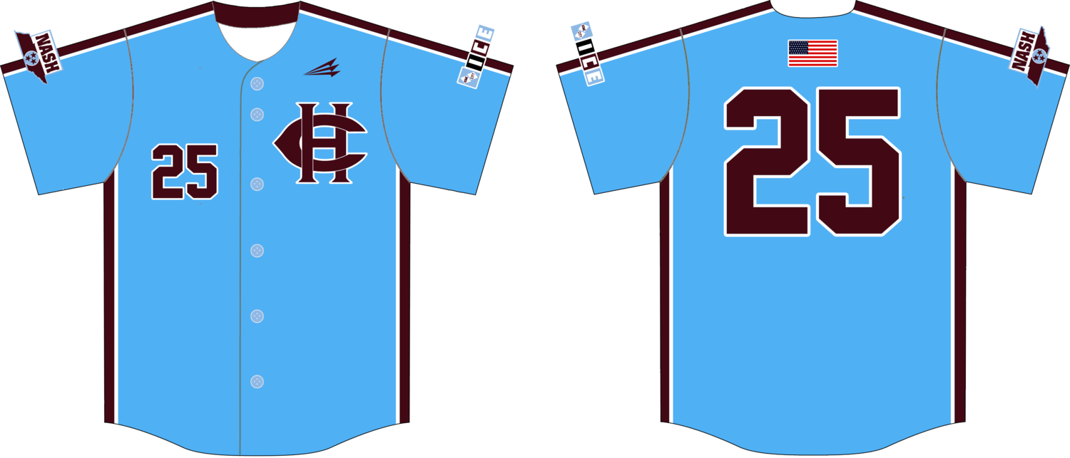 Home City Ice Custom HexaFlex Baseball Jersey #J1