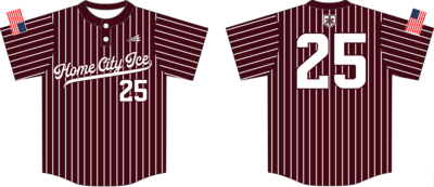 Home City Ice Custom HexaFlex Baseball Jersey #J2