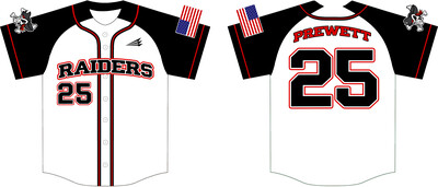 Raiders (Prewett) Custom Nanodri Baseball Jersey #J2
