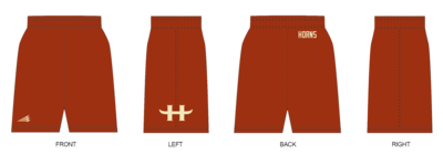 Austin Horns Custom Revolution Pocket Shorts #RV1